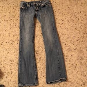 Jeans with back detailing